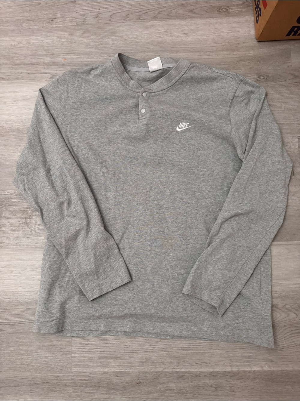 Nike Henley Long Sleeve Shirt XL